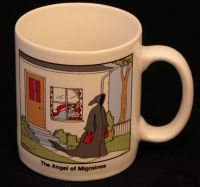 Far Side - Angel of Migranes Coffee Mug 1993